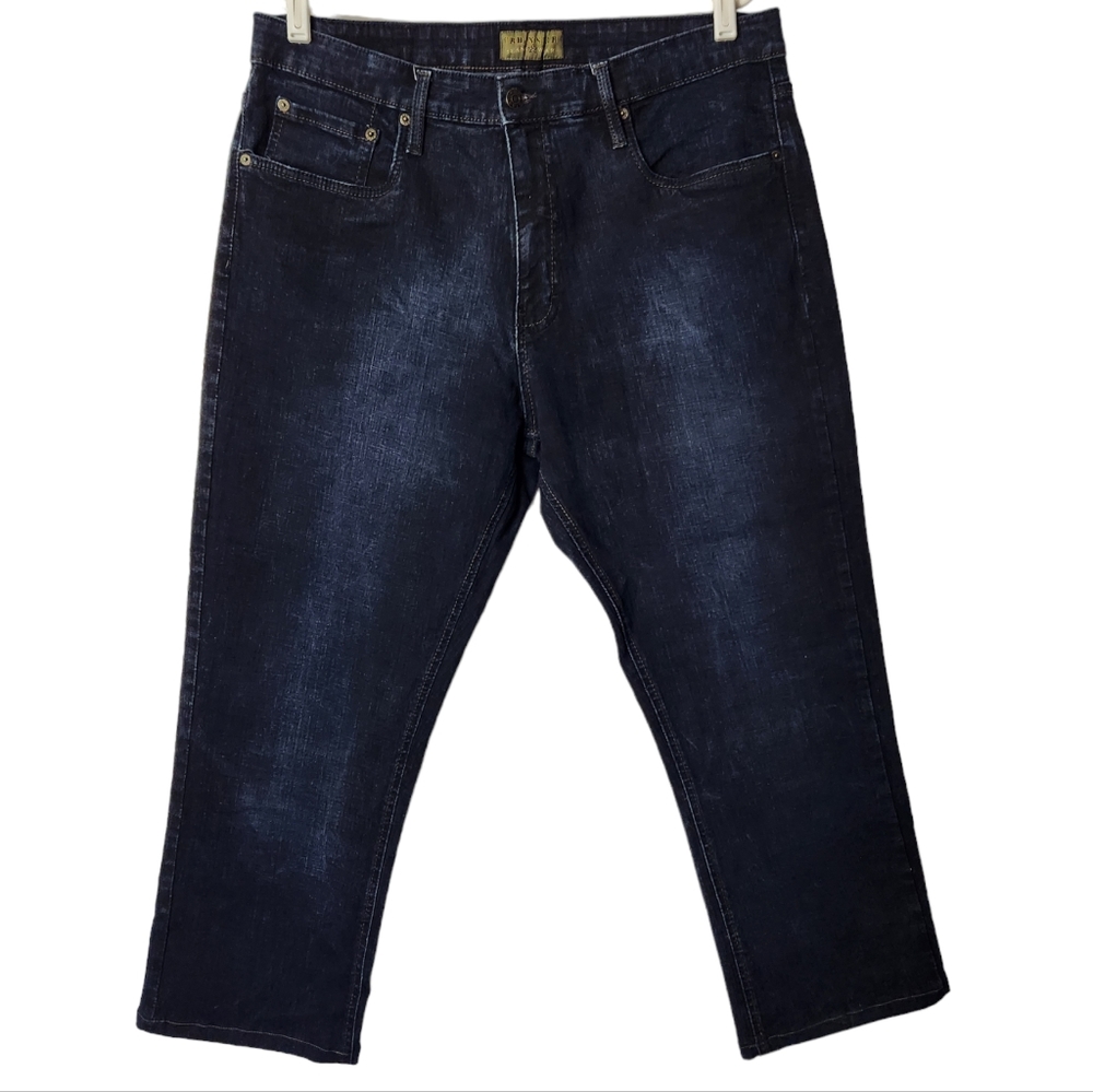 Urban Star Straight Leg Dark Jeans